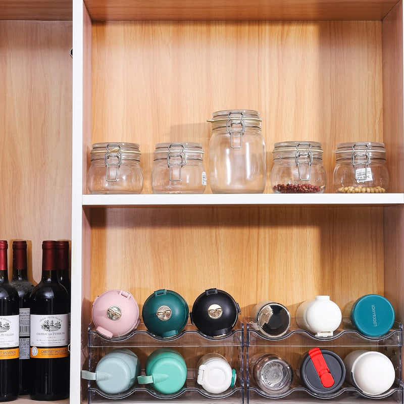 DS BS 4 Tier 12 Containers Tumbler Water Bottle  Organizer