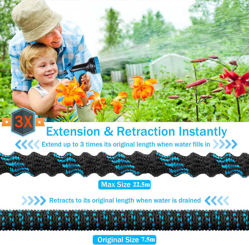 DS BS Expandable Garden Hose Pipe 22.5M