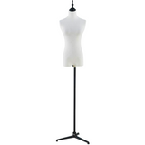 DS BS Height Adjustable Pinnable Female Mannequin Body