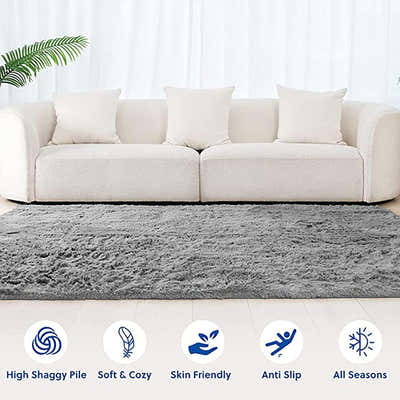 DS BS Ultra-Soft Polyester Area Rug 160x230cm