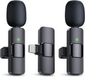 DS BS 2Pack USB C Wireless Microphone for Android Phone Laptop