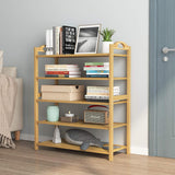 DS BS 5-Tier Bamboo Shoe Rack Shoe Storage Organizer
