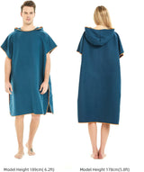 DS BS Changing Robe Towel with Hood - Blue