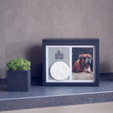 DS BS Personalized Wooden Memorial Dog Urn