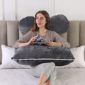 DS BS Pregnancy Body Pillow For Belly Support-Gray