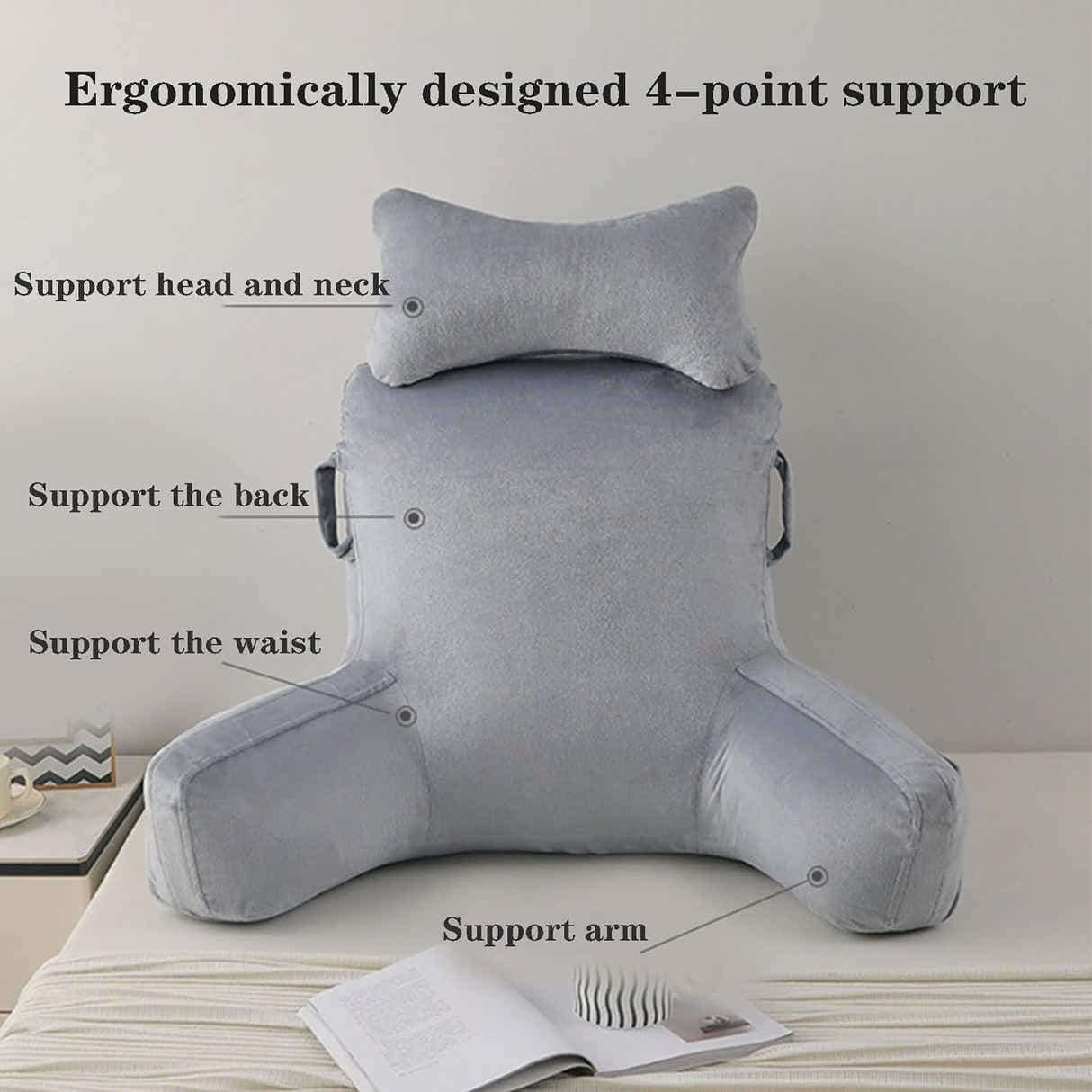 DS BS Sofa Chair Bed Reading Pillow