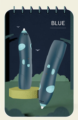 DS BS 3D Pen Low-Temperature Printing Set – Blue
