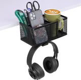 DS BS 3-in-1 Clip-On Desk Organizer