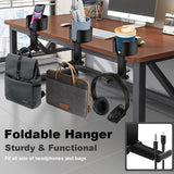 DS BS 2 in 1 Table Cup Holder with Headphone Hanger