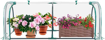 DS BS Garden Plant Flower Greenhouse Tunnel