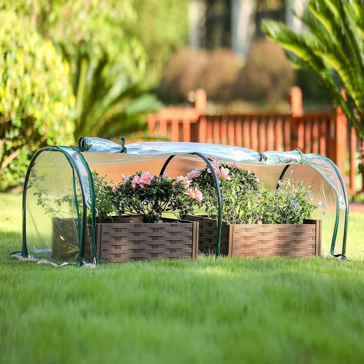 DS BS Garden Plant Flower Greenhouse Tunnel