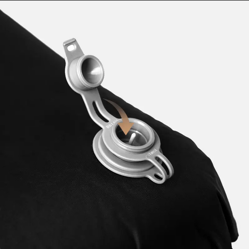 DS BS 3D Camping Inflatable Sponge Neck Pillow