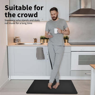 DS BS Anti-Fatigue Floor Mat for Kitchen Office-44×71cm