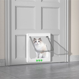 DS BS 4-Way Locking Pet Door for Cats and Small Dogs