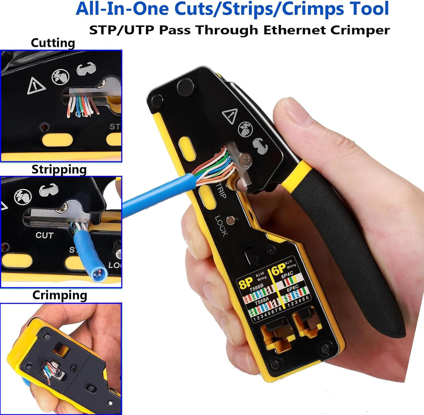DS BS Multifunctional RJ45 Ethernet Crimping Tool Kit