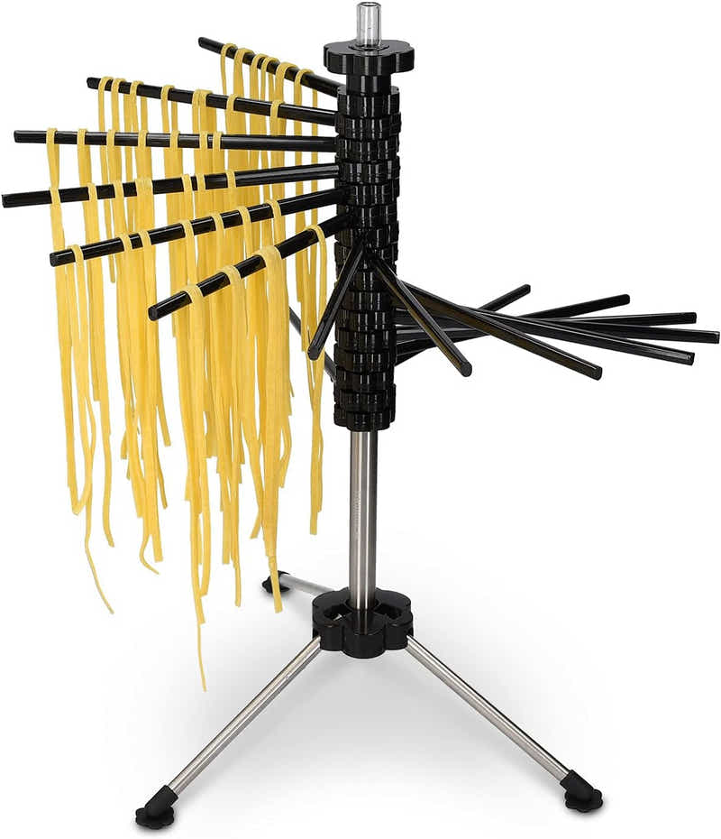 DS BS Rotating Pasta Drying Rack with 14 Rods