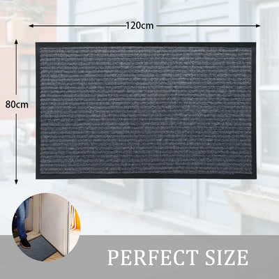 DS BS Non-Slip Durable Indoor/Outdoor Door Mat - 80x120cm