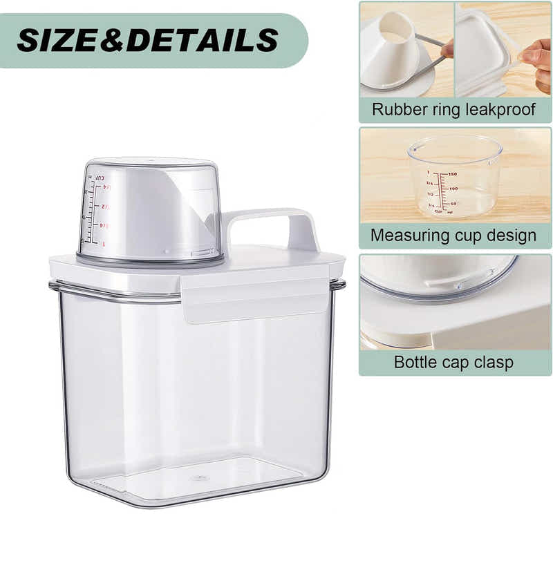 DS BS 2 Pack Liquid Laundry Detergent Dispenser - 1100ML