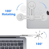 DS BS Magnetic Laptop Phone Holder Compatible with Magsafe iPhone