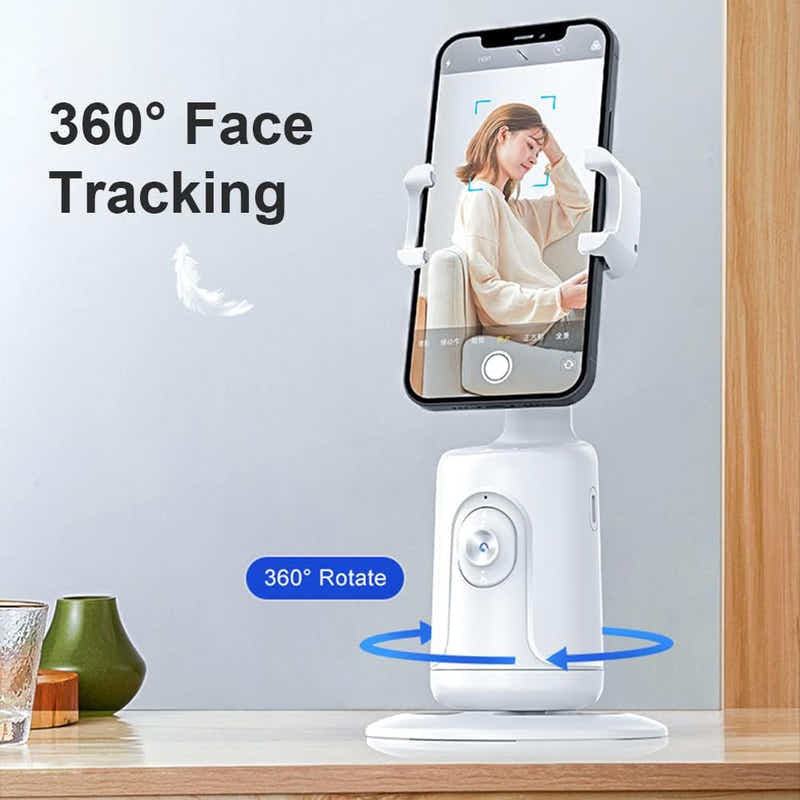 DS BS Auto Face Tracking Phone Holder For Live Vlog Streaming Video