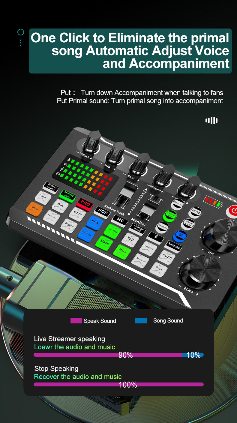 DS BS Professional Audio Mixer