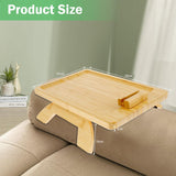 DS BS Bamboo Sofa Arm Tray Table