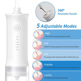 DS BS Portable Oral Irrigator for Teeth with 4 Nozzle