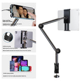 DS BS Lazy Tablet Mount Bracket Rotating Stand for Desk