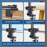 DS BS Lazy Tablet Mount Bracket Rotating Stand for Desk
