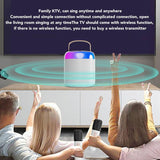 DS BS Portable Mini Karaoke Speaker With 2 Wireless Microphones