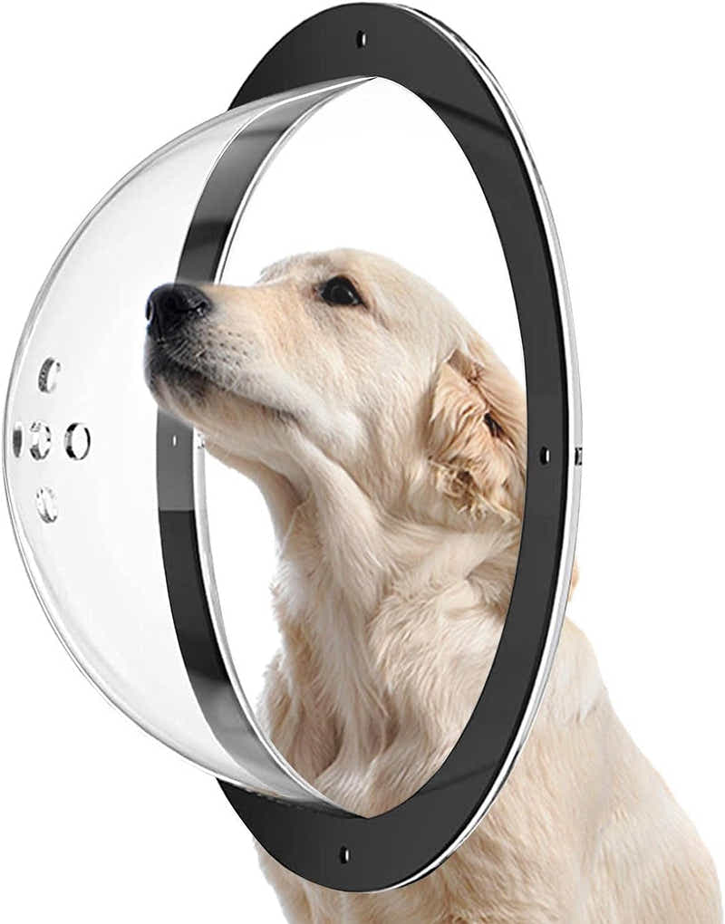 DS BS Acrylic Dome Dog Window for Fence to View Outside