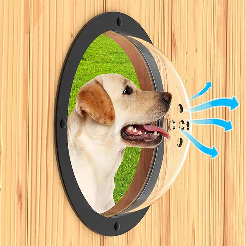 DS BS Acrylic Dome Dog Window for Fence to View Outside