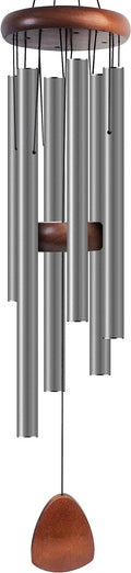 DS BS Large Aluminium Wind Chimes 93CM - Silver
