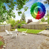DS BS Rainbow Wind Spinners Garden Decoration