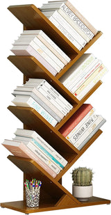 DS BS 4 Layer Tree Shape Bamboo Bookshelves