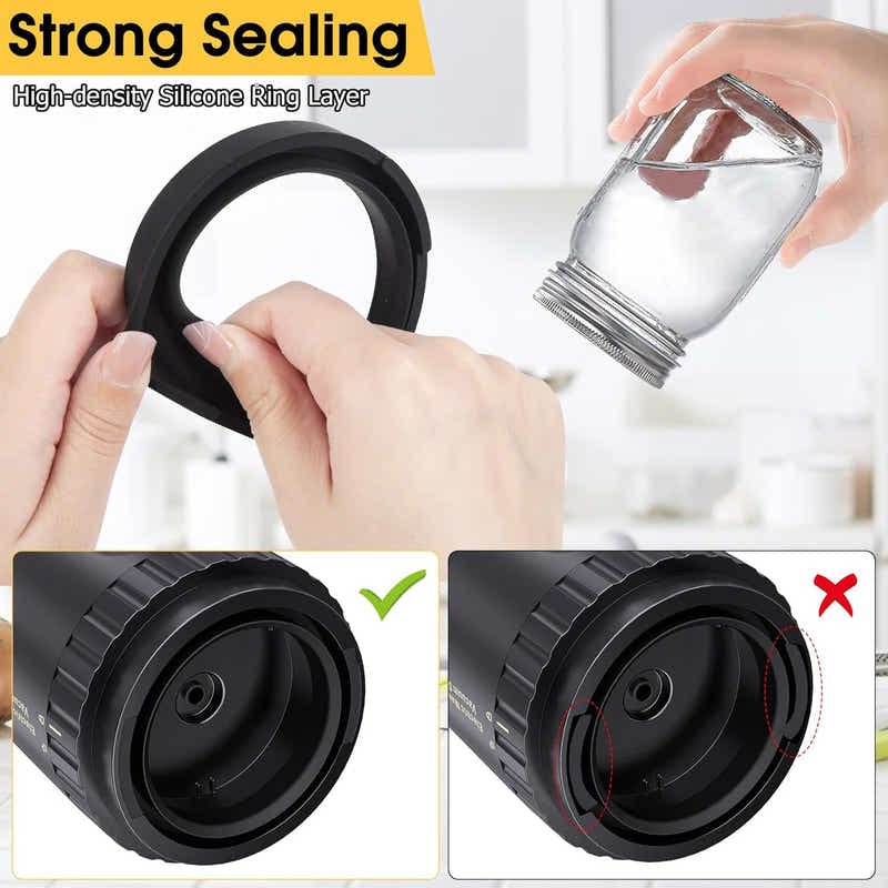 DS BS Automated Mason Jar Vacuum Sealer