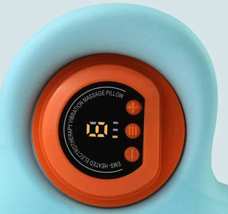 DS BS Neck Massager Pillow with Heating Acupuncture Vibration Massage