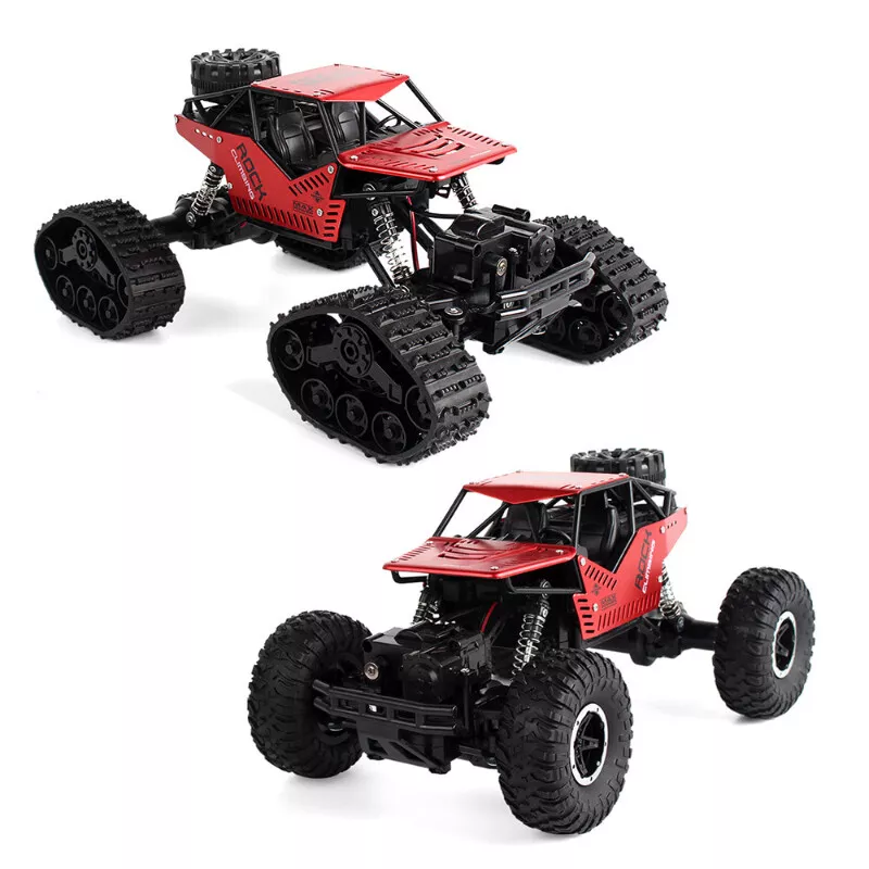 DS BS Four Wheel Drive Off-Road RC Car Rock Crawler Racing Cars-Red