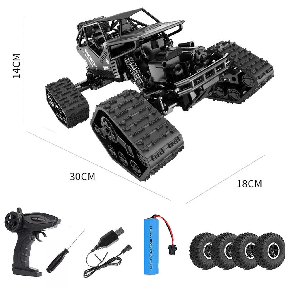 DS BS Four Wheel Drive Off-Road RC Car Rock Crawler Racing Cars-Red