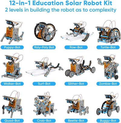 DS BS STEM 13-in-1 Solar Robot Toy