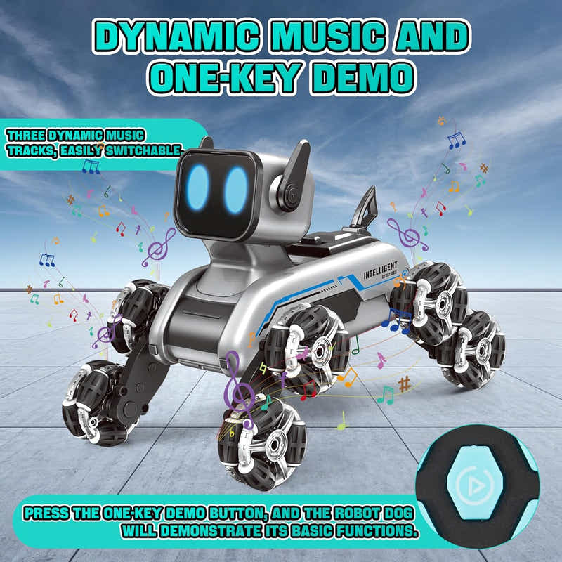 DS BS 8WD Remote Control Robot Dog