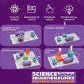 DS BS 45Pcs Science Experiments Circuit Board Kit