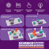 DS BS 45Pcs Science Experiments Circuit Board Kit