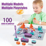 DS BS 45Pcs Science Experiments Circuit Board Kit