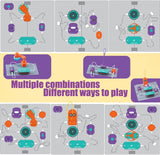 DS BS 34Pcs Science Experiments Circuit Board Kit