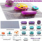 DS BS 25Pcs Science Experiments Circuit Board Kit