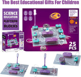 DS BS 25Pcs Science Experiments Circuit Board Kit