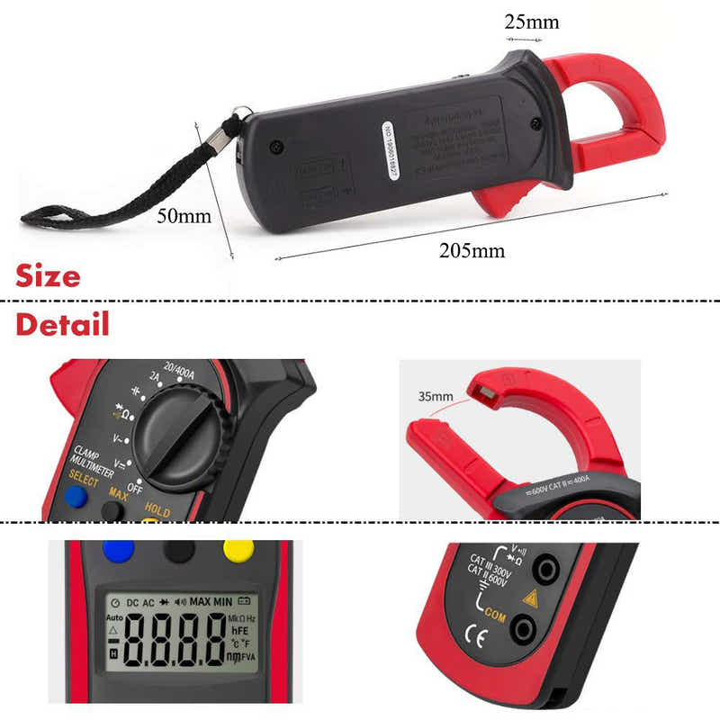DS BS Digital Clamp Meter Multimeter