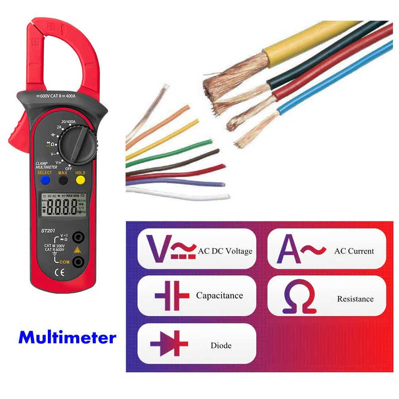 DS BS Digital Clamp Meter Multimeter