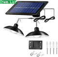 DS BS 2 Head Solar Pendant Light